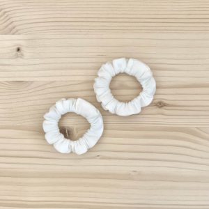 SCRUNCHIES ELASTICI BABY in cotone bio GOTS - 2 pezzi - IL GIORNO